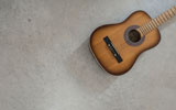 Betonowa podłoga, gitara